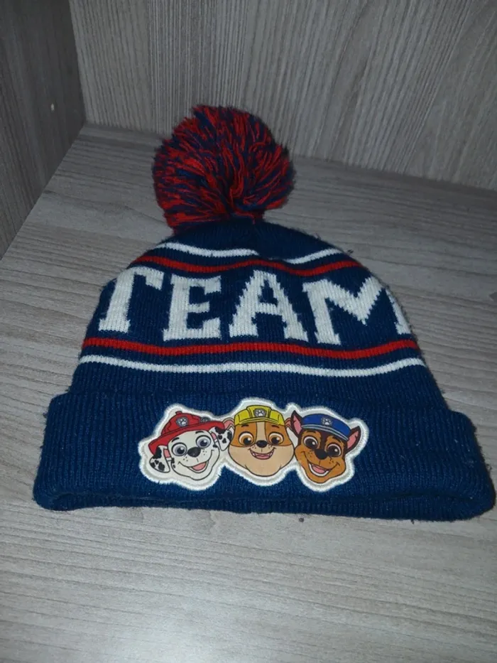 💙 Bonnet Pat patrouille taille 52.