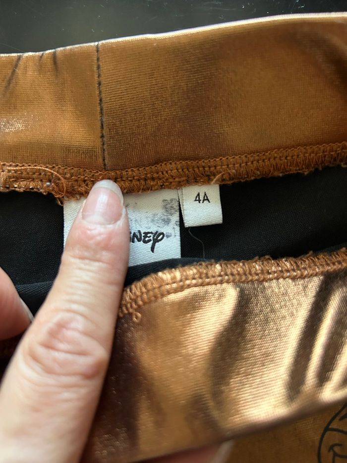 Legging doré stitch 4 ans - photo numéro 2