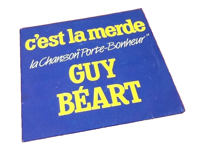 Vinyle 45 tours Guy Béart C' est la merde la Chanson " Porte-Bonheur " - photo numéro 6