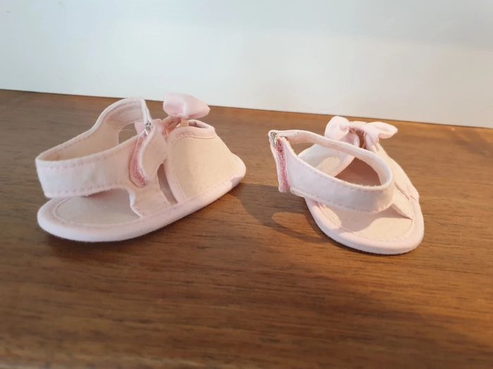 Sandales rose pale - T18 - P'tit bisou - photo numéro 5