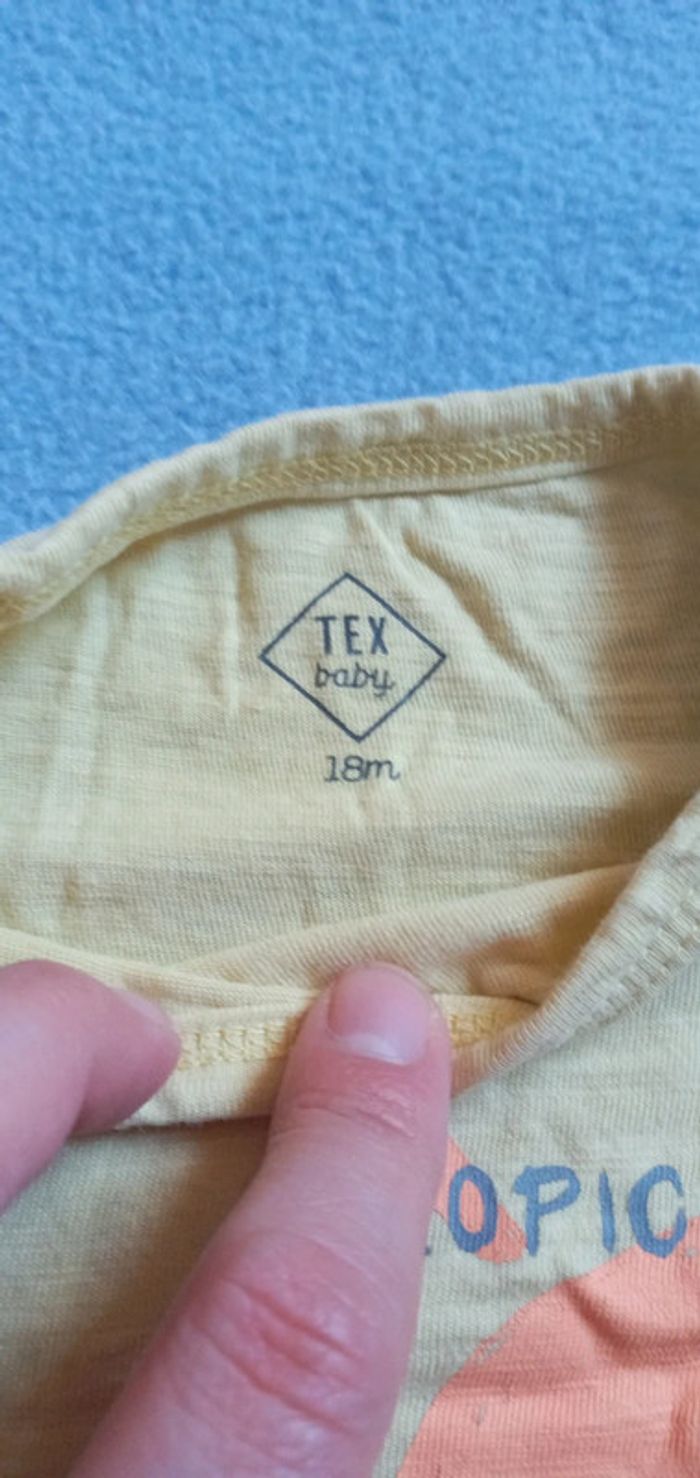 Tee-shirts Tex baby taille 18 mois - photo numéro 2