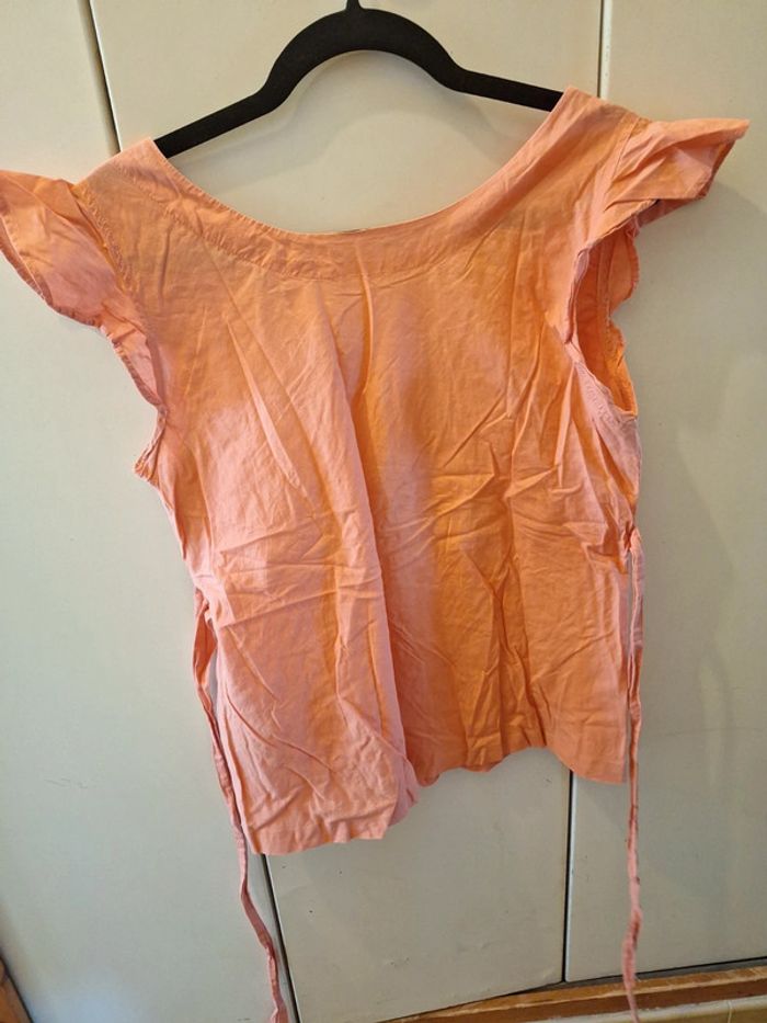 Chemisier orange fiorella di verdi 42 - photo numéro 3