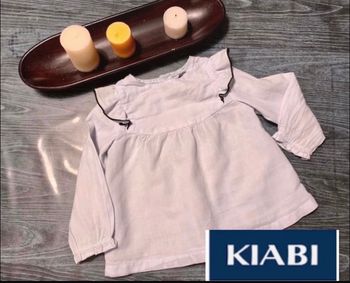 Blouse a volant 2 ans