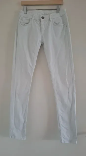 Pantalon slim blanc Le Temps des Cerises 🍒
