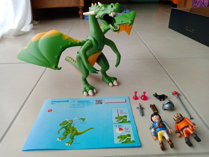 Playmobil Super 4 Le dragon de Médiévalia avec Alex - photo numéro 5