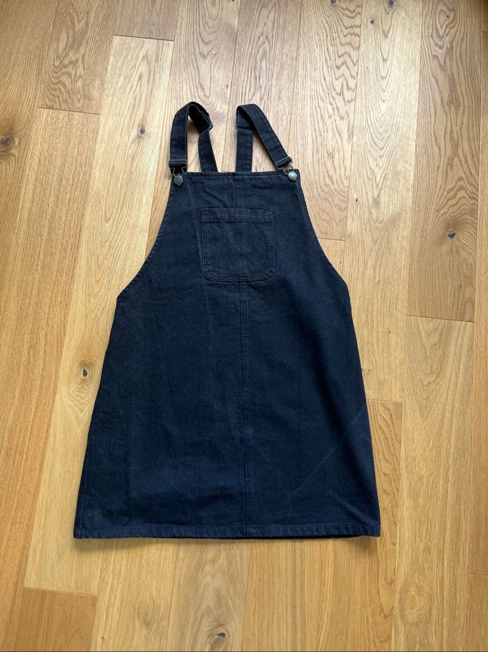 Robe salopette en jeans