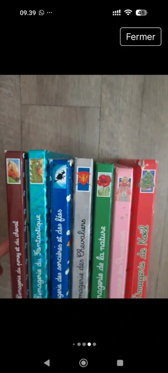 Lot de 7 livres l'imagerie pour enfant - photo numéro 8
