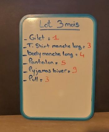 Lot bébé 3 mois fille