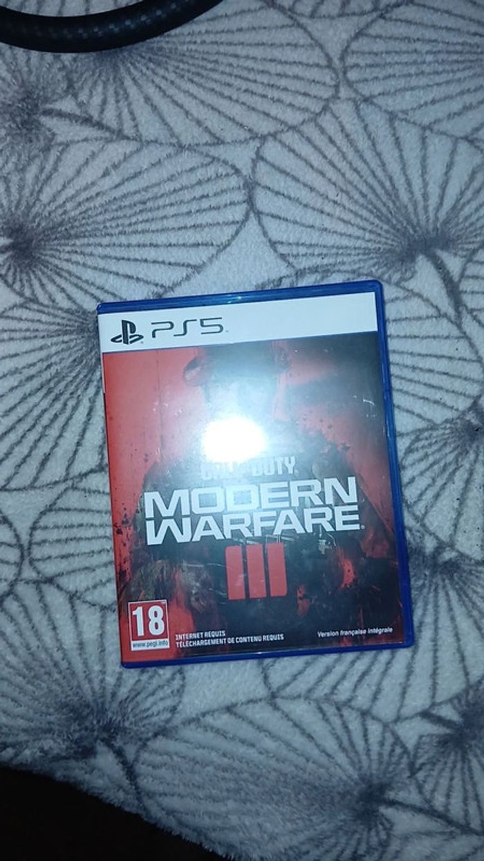 Jeu ps5 call off moodern warfare