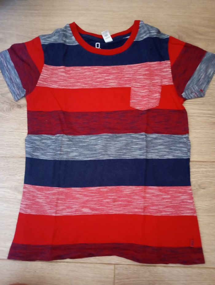 Tee shirt été Okaïdi 8 ans garçon sans manches