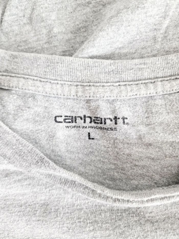 Carhartt - Tee-shirt manches courtes, col rond - Gris (L) - photo numéro 5