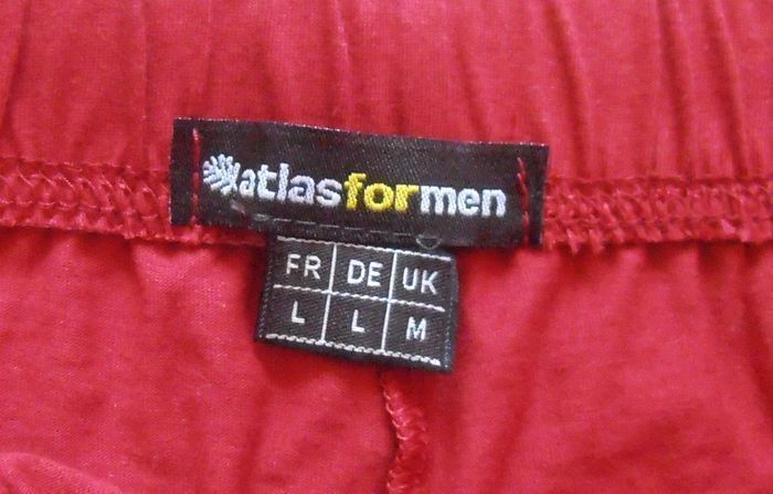 Short de nuit homme, Atlas for Men, taille L, 100% coton, bas de pyjama - photo numéro 5