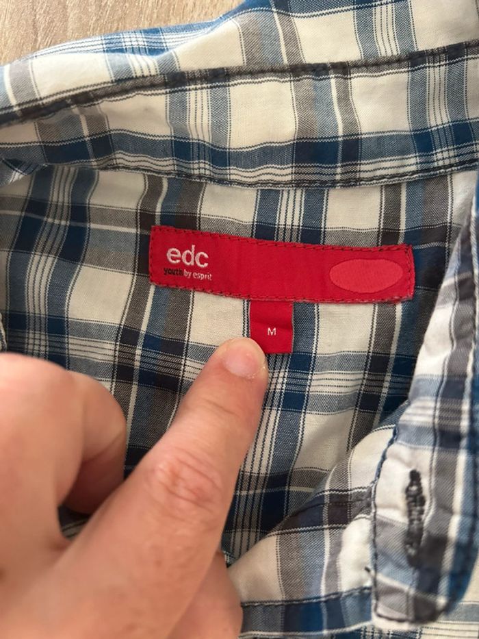Chemise manche longue à carreaux taille M - photo numéro 3