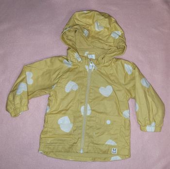 Veste coton enduit fille