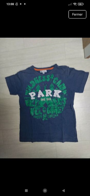 Tee shirt 8 ans u collection 