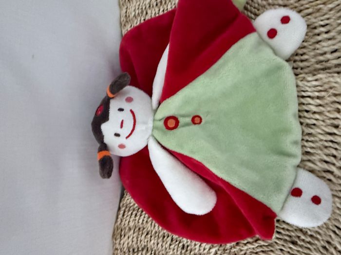 DOUDOU DOU KIDOU DOUKIDOU FILLE PLAT ROND ROUGE VERT - Doukidou - photo numéro 3