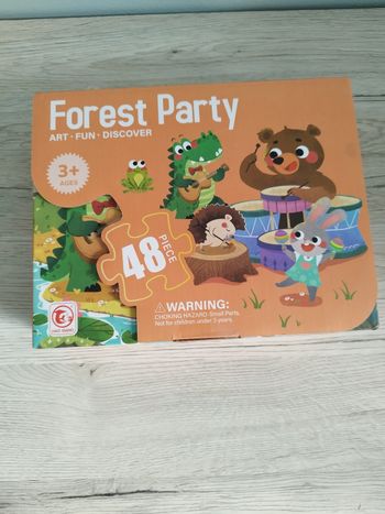 Puzzle 48 pièces forest party