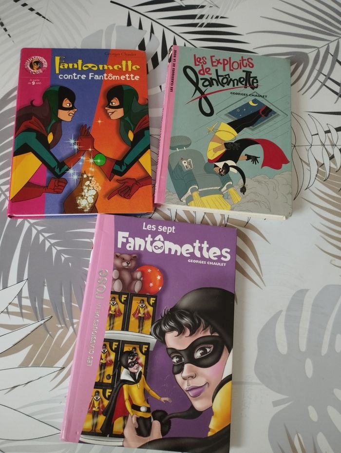 Lot de 3 livres Fantomettes
