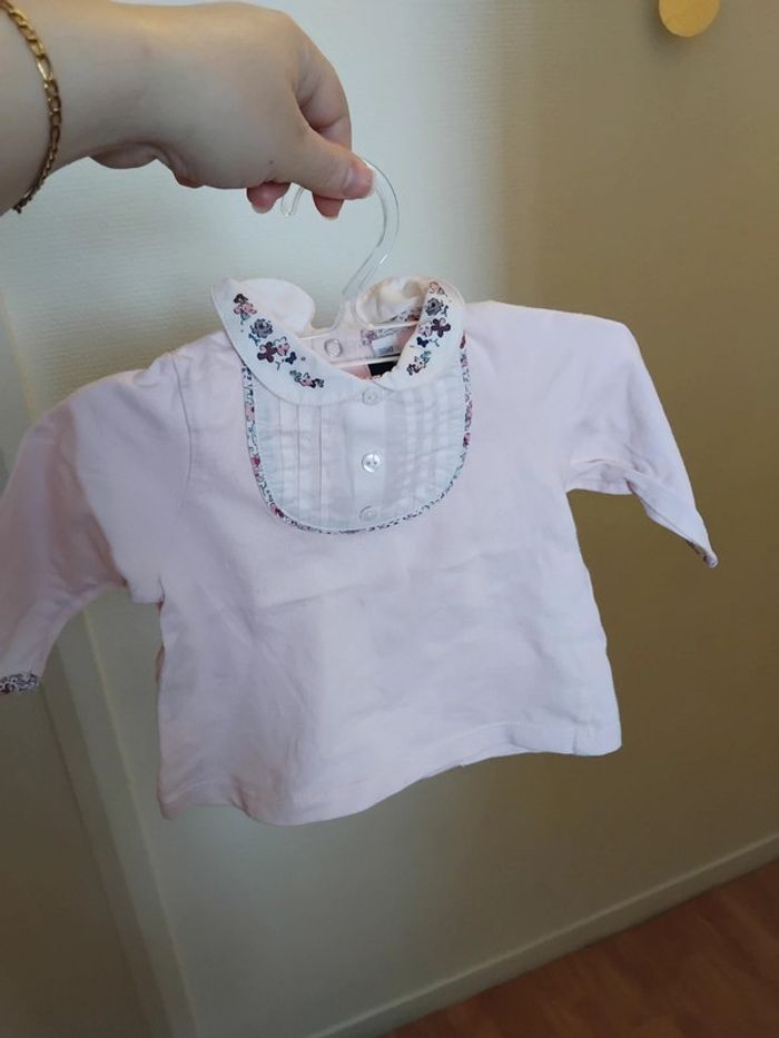 Sergent major techerts manches longues fille 6mois