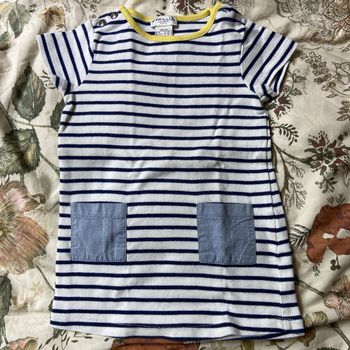 Robe marinière 12 mois