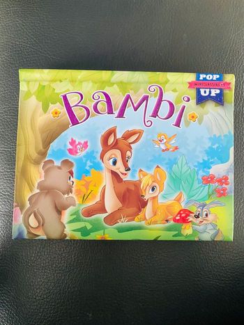 Livre pop up bambi