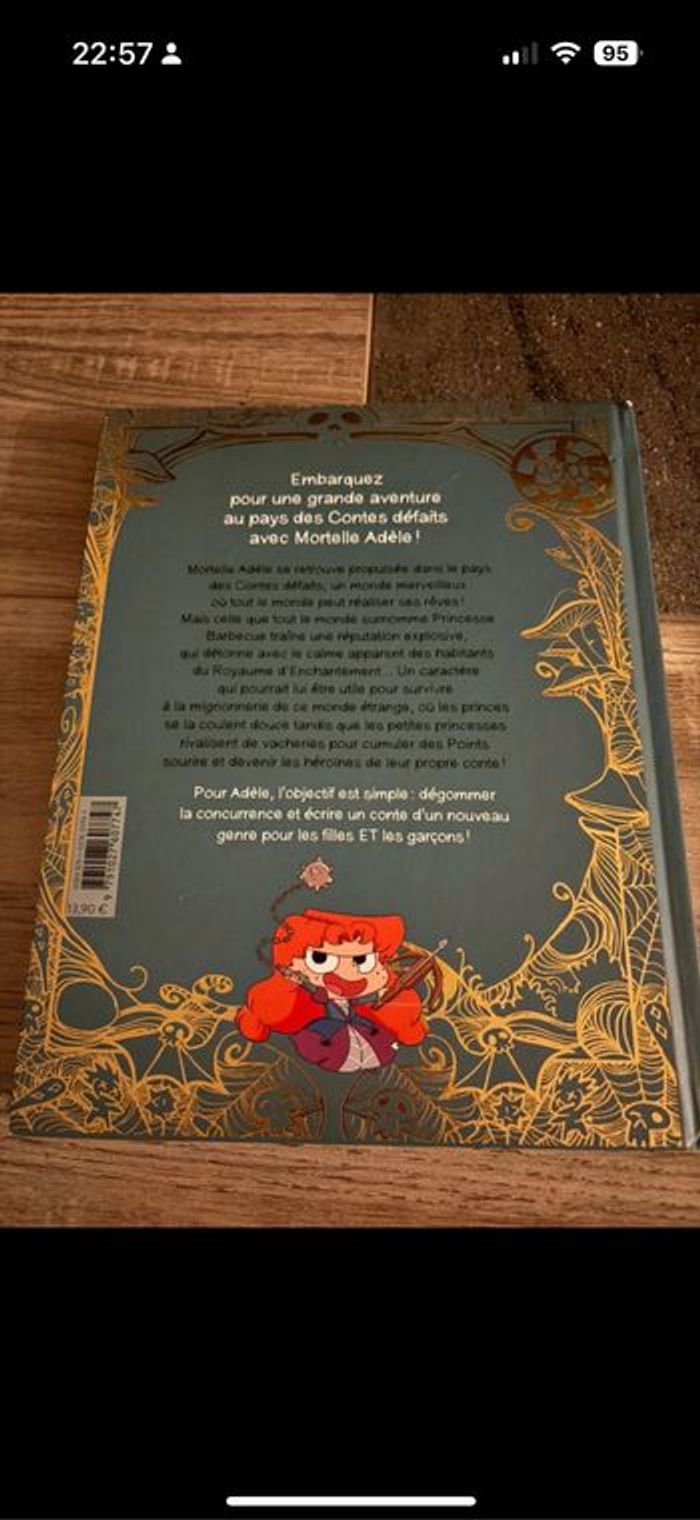 Livre Adele au pays des contes défaits - photo numéro 2