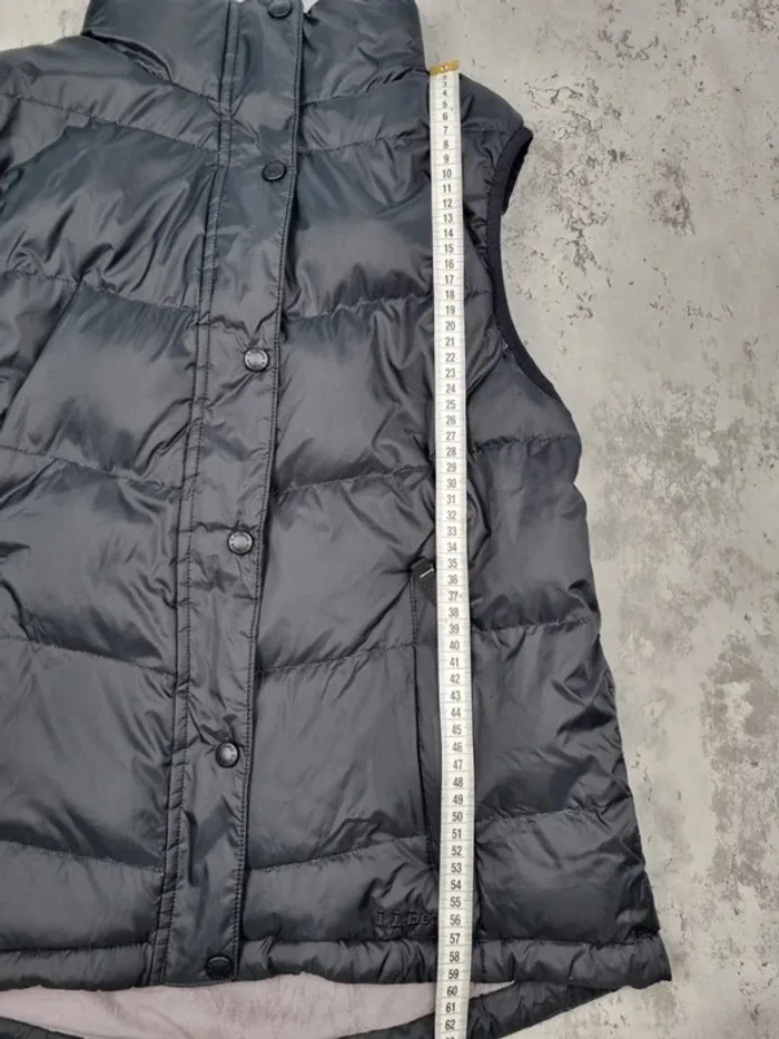 Doudoune sans manches L.L. Bean noire – Taille L Homme (mesures en photos) - photo numéro 3