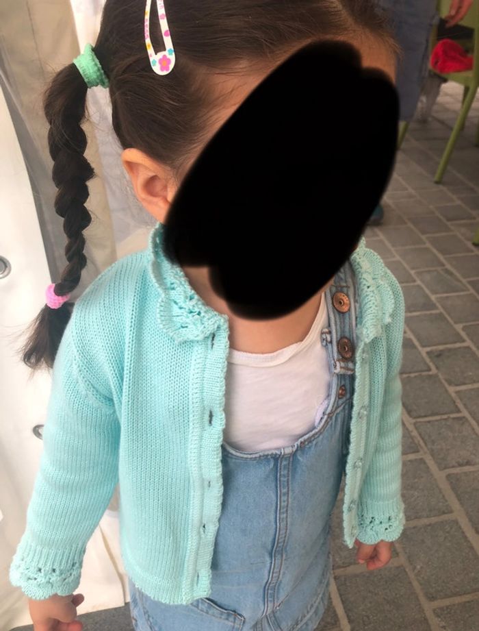 Gilet boléro 2-3 ans neuf - photo numéro 3