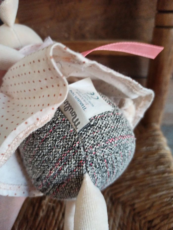 Peluche souris musicale il était une fois Moulin roty tbe - photo numéro 4