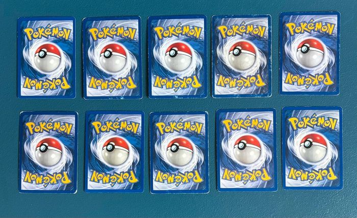 Lot de 10 cartes Pokémon Wizard - photo numéro 2
