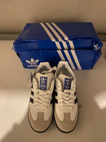 Adidas Samba White Black - taille 38 - Neuve avec étiquette 