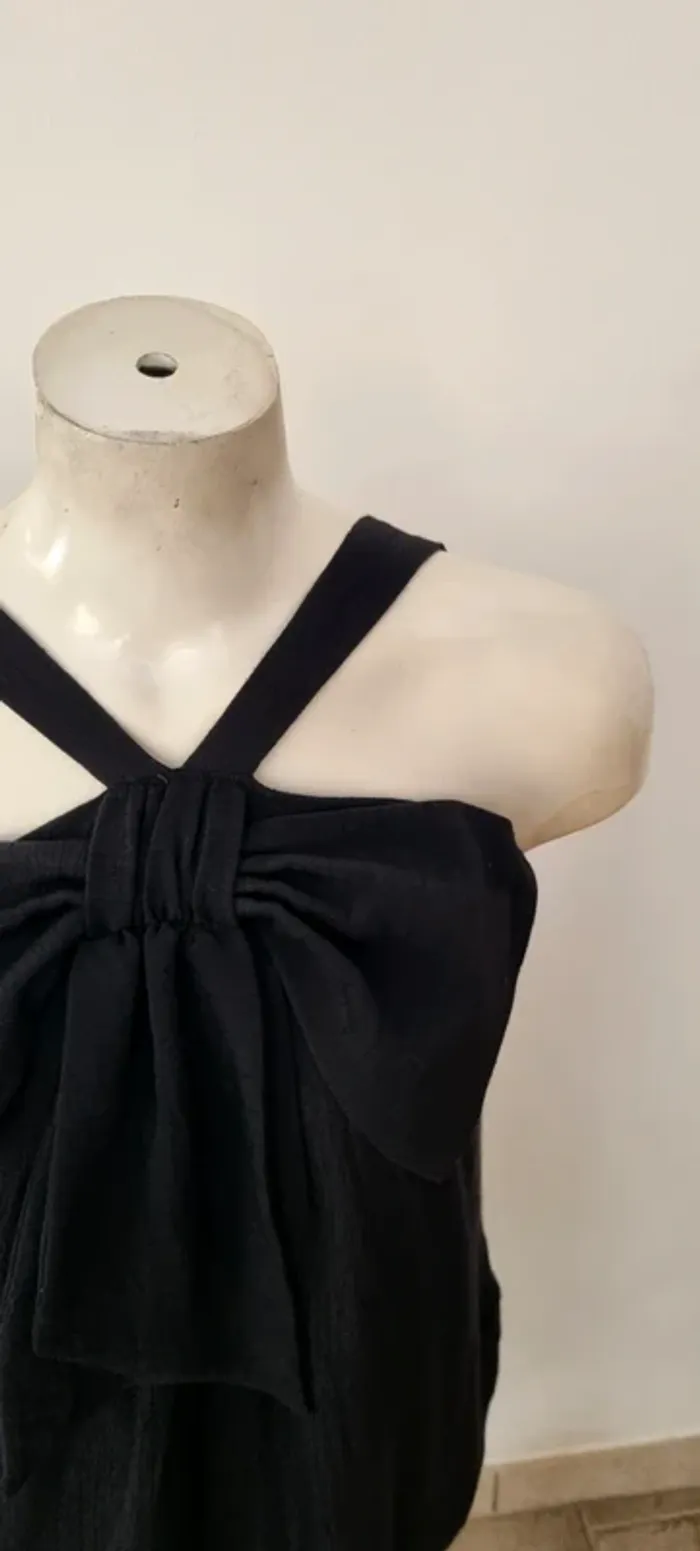 Robe courte noire claudie pierlot 38 - photo numéro 2