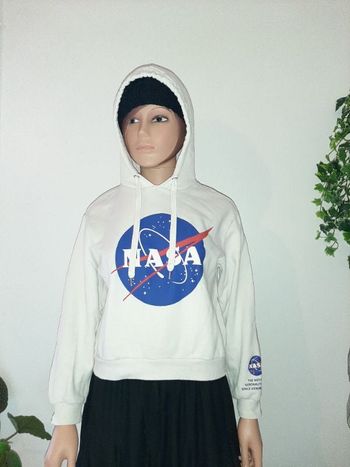 Pull Nasa à capuche H&M taille S ado fille femme