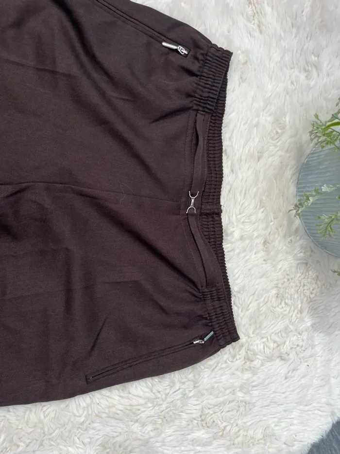 Pantalon femme 44 détails argenté - photo numéro 2