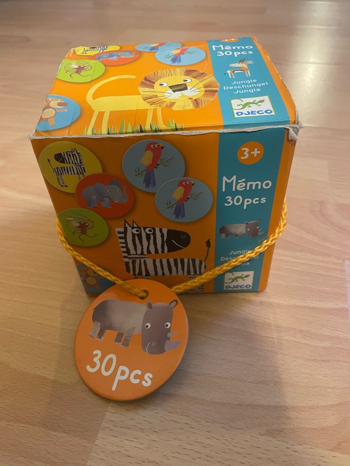 Jeu memory jungle Djeco