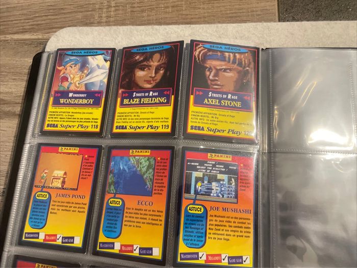 Collection Fullset Panini Sega Super Play Version Française TBE (120/120) Rare - photo numéro 8