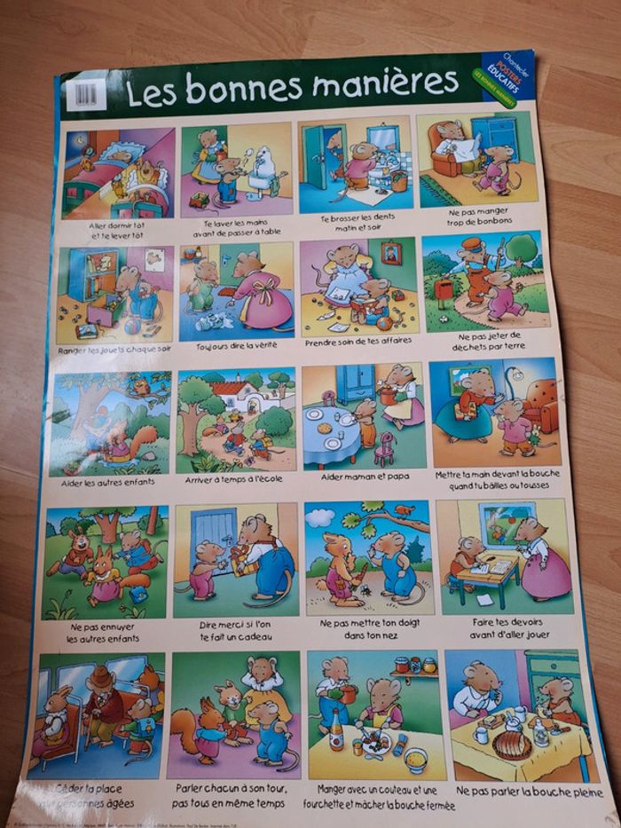Lot de 3 posters plastifiés pour l'apprentissage #chantecler - photo numéro 4