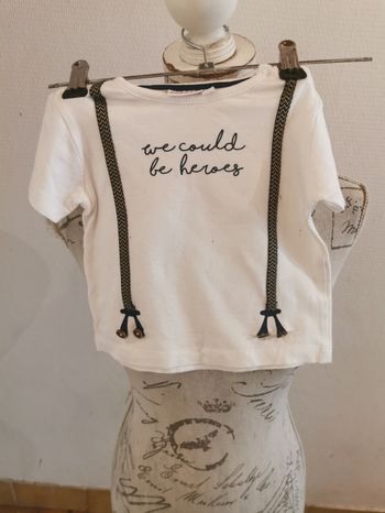 T shirt pommette t 12 mois