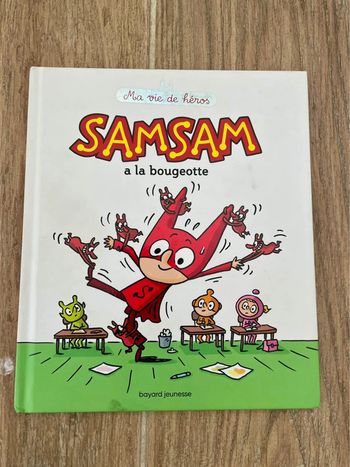 Livre SamSam à la bougeotte