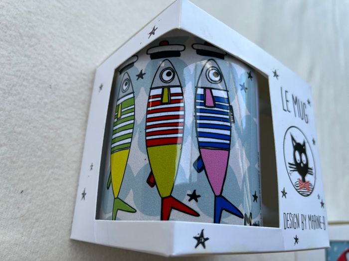 2 mugs ou tasse marine-b - photo numéro 5