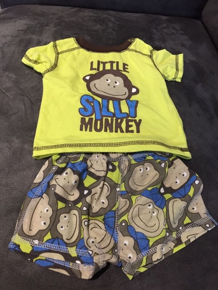 Ensemble ete short + tee shirt 🐒