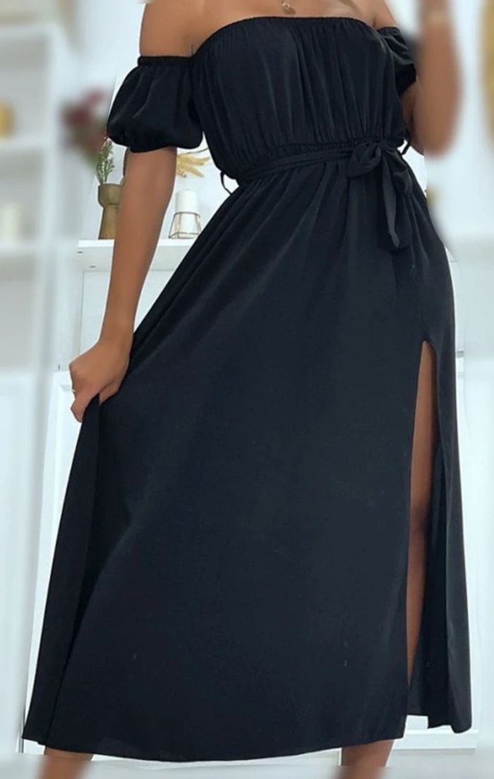 Robe de soirée cocktail noir - photo numéro 6
