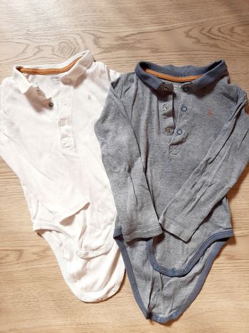 Lot 2 bodies manches longues