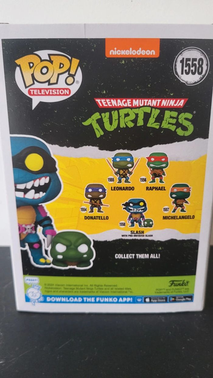 Pop neuve slash 1558 tortue ninja - photo numéro 3