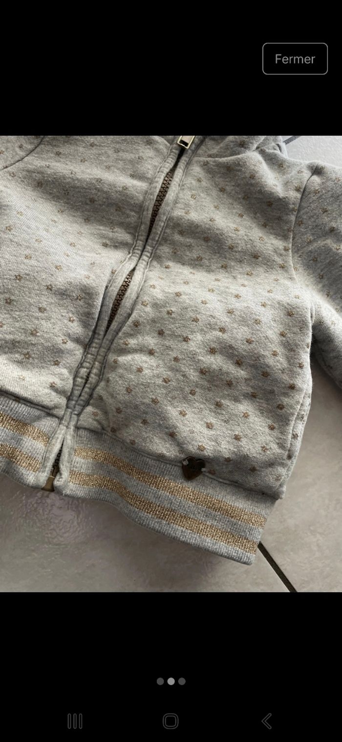 Gilet Fille 18 Mois " IKKS " - photo numéro 2