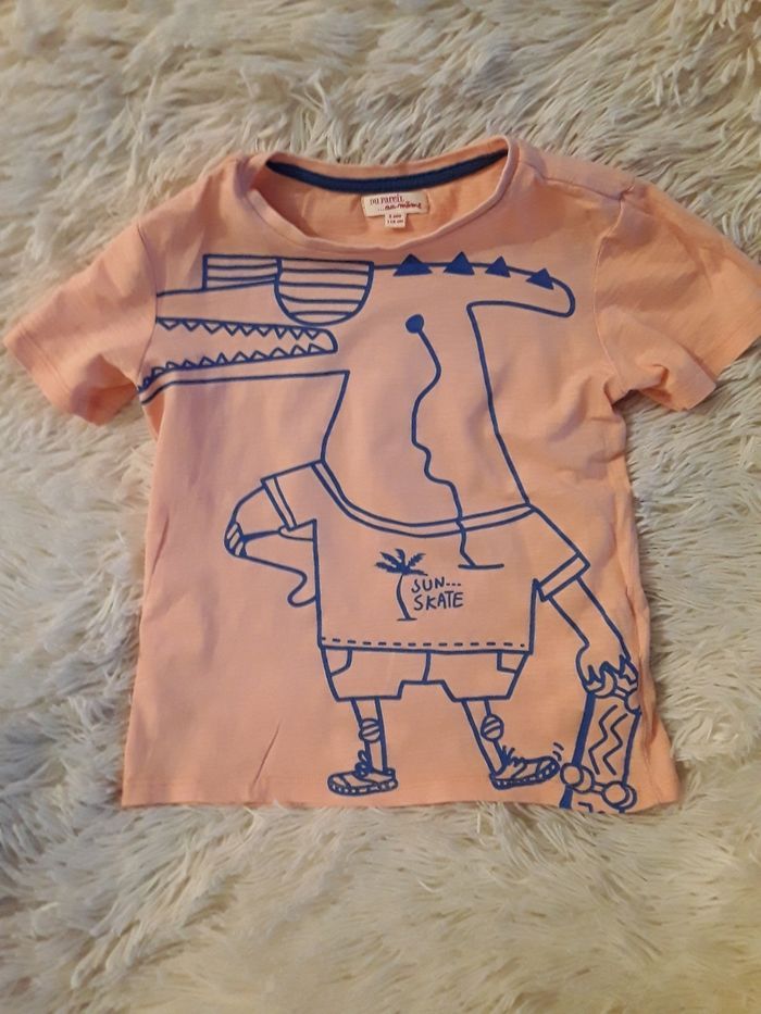 T-shirt garçon 6ans DPAM Du Pareil au Même - photo numéro 4