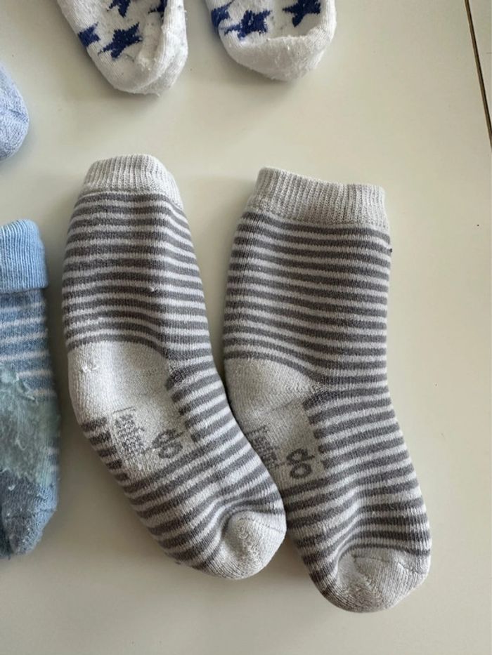 Lot de 4 paires de chaussettes bébé épaisses - taille 15/18 - photo numéro 2