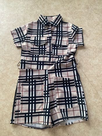 Robe  combishort 10 ans 
