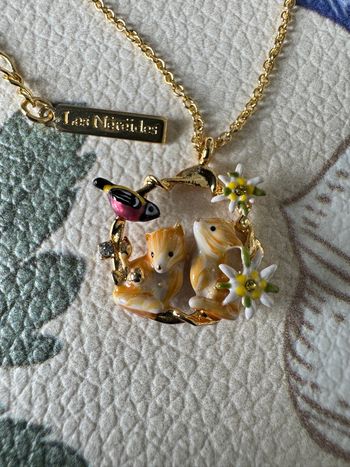 Collier renards polaires 