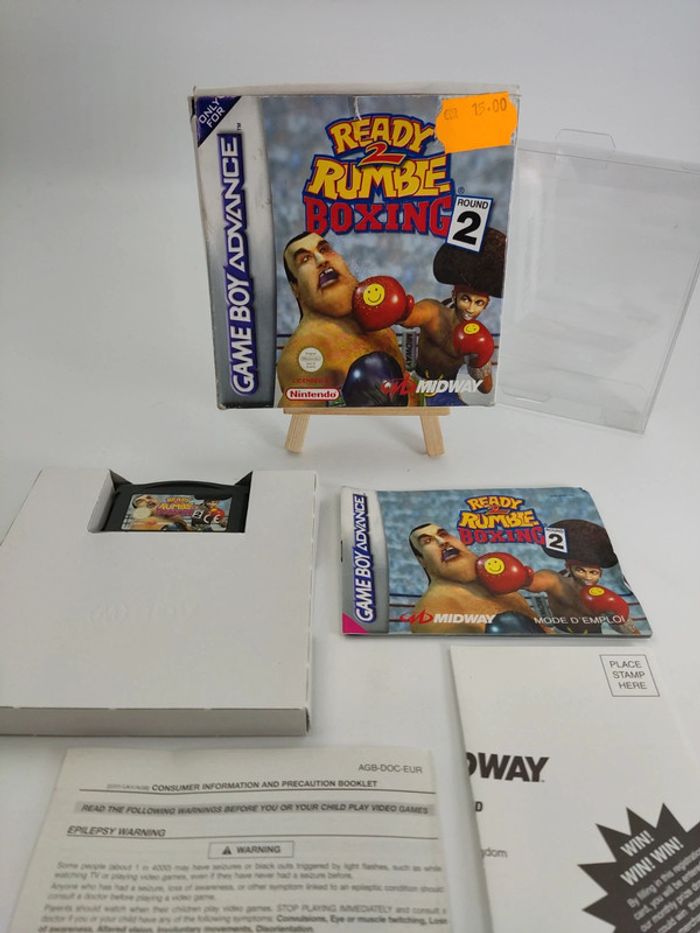 Ready 2 Rumble Boxing Round 2 - fra Nintendo GameBoy Advance GBA - Complet
